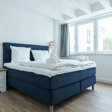 Duenenresidenz Prora - Skysuite Mit Meerblick Und Dachterrasse, 2 Schlafzimmer B3-5-2 Apartment *