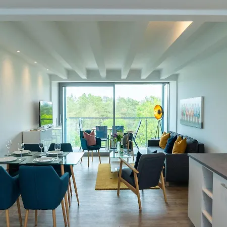 Duenenresidenz Prora - Skysuite Mit Meerblick Und Dachterrasse, 2 Schlafzimmer B3-5-2 Apartment