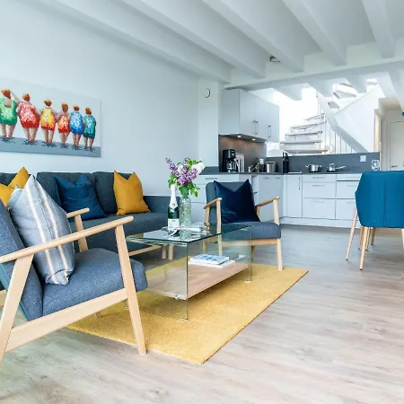 Duenenresidenz Prora - Skysuite Mit Meerblick Und Dachterrasse, 2 Schlafzimmer B3-5-2