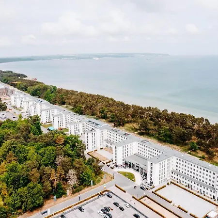 Apartment Duenenresidenz Prora - Skysuite Mit Meerblick Und Dachterrasse, 2 Schlafzimmer B3-5-2 Binz