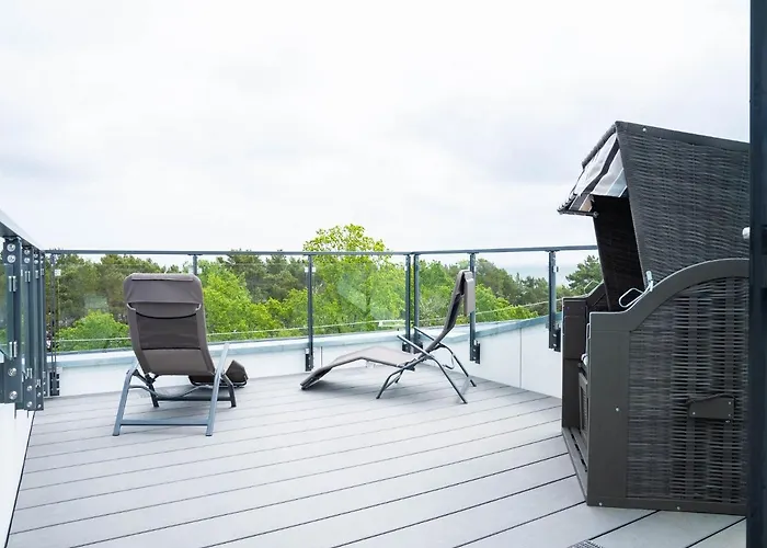 Duenenresidenz Prora - Skysuite Mit Meerblick Und Dachterrasse, 2 Schlafzimmer B3-5-2 Lejlighed Binz